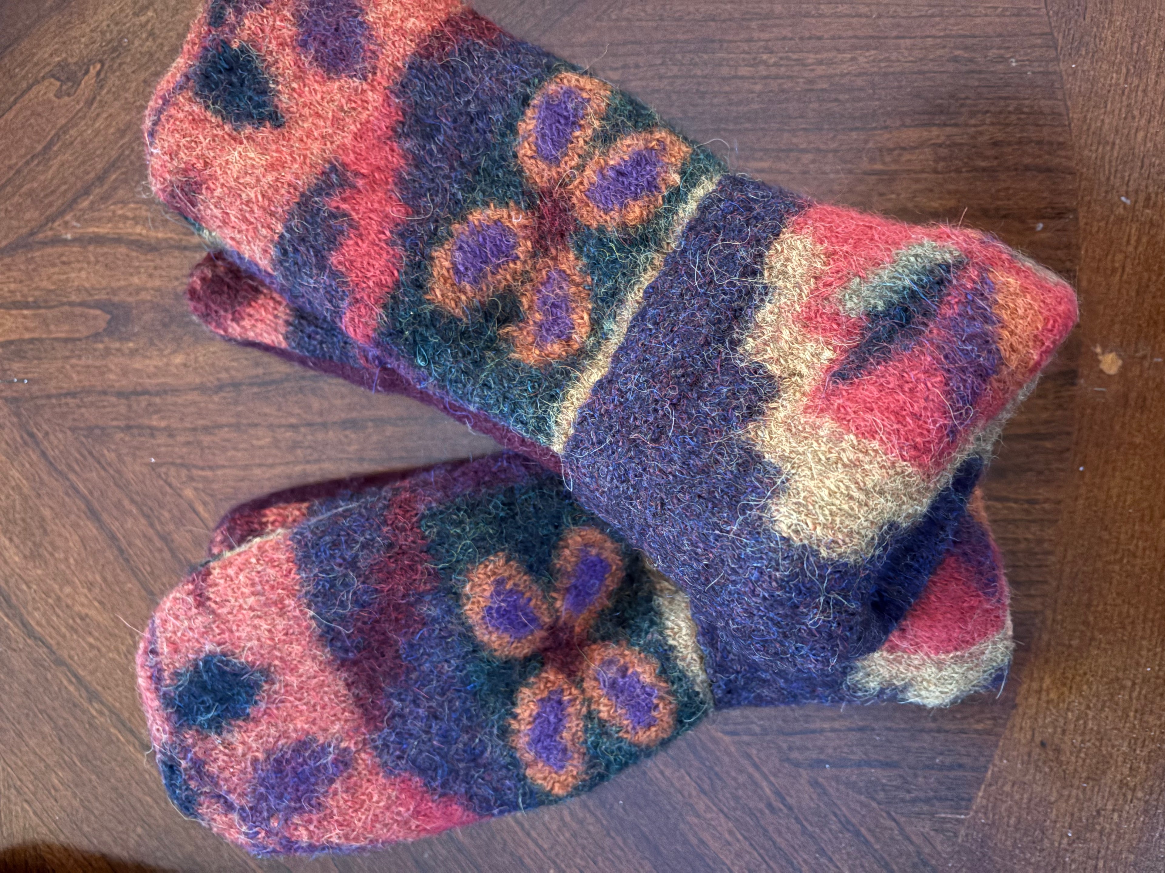 Warm Wool Mittens