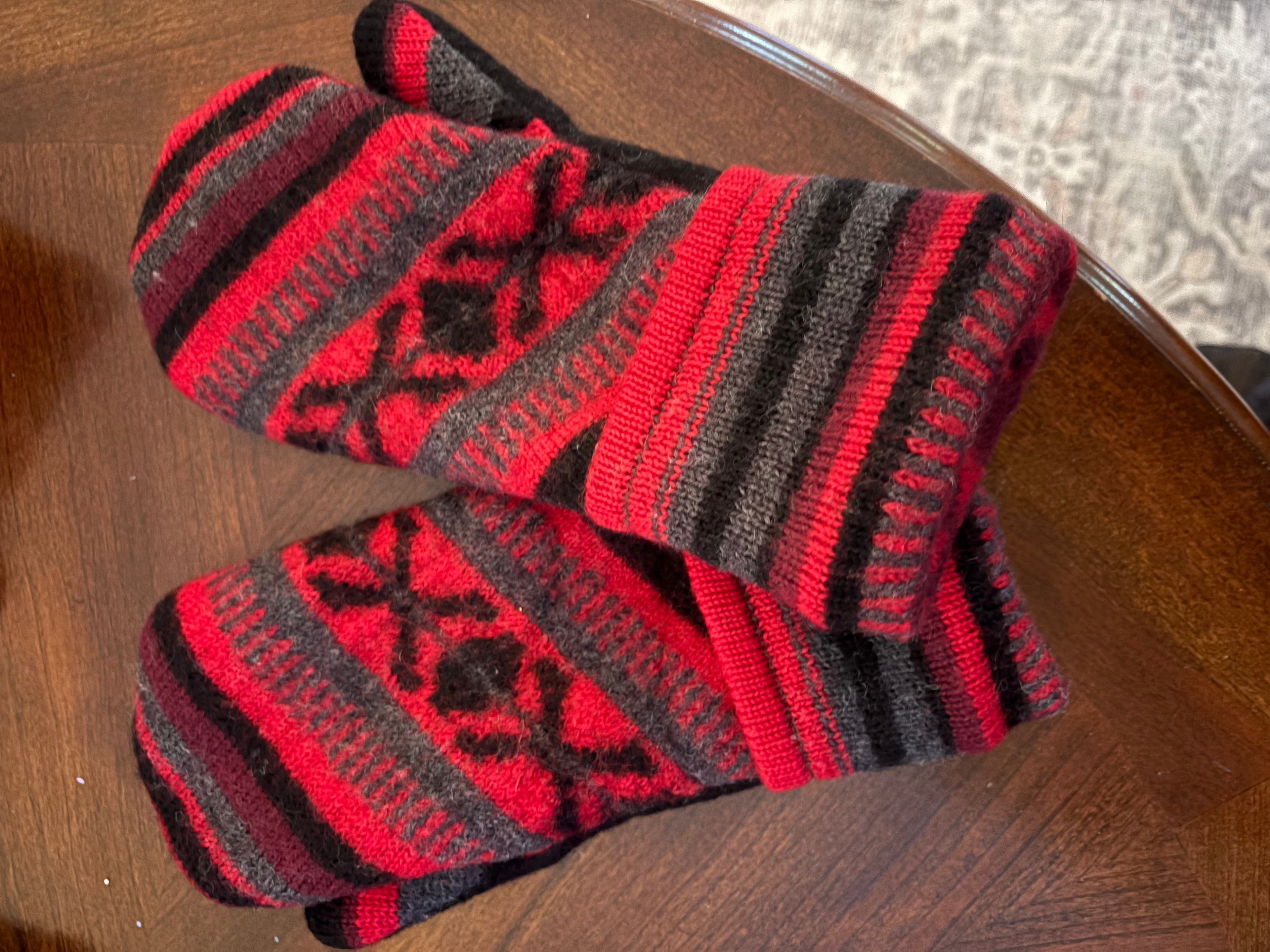 Warm Wool Mittens