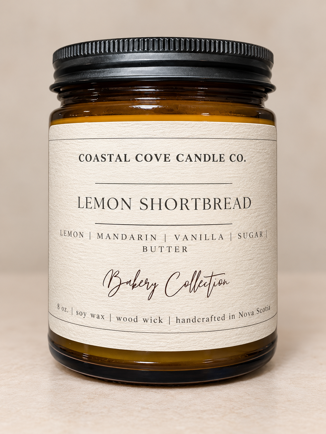 Candle 8 oz- Coastal Cove Candle Company